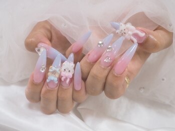 アモーレ 心斎橋店(amore)/キャラクターネイル¥22330