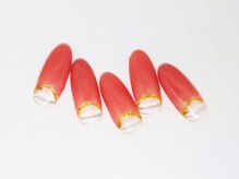 ティーエヌ 名古屋矢場町店/フレンチネイル￥5000