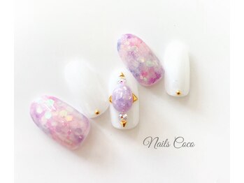 ネイルズ ココ(nails COCO)/タイダイアート