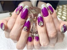 ダブルムーンビューティフル(DOUBLEmoonBeautiful)/鏡フレンチ＆アクセサリー