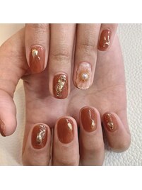 お持込みお花ネイル