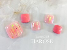 ラグジュアリーネイル ハローズ(HAROSE)/フットジェルアートコース