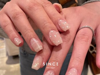 シンス(Since)/【パラジェル】チェックネイル