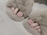 《フットネイル》ワンカラー/フラッシュネイル(2色までok) 4990円