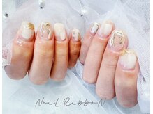 アイラッシュ アンド ネイル リボン 池袋店(RibboN)/[185]ニュアンスやり放題¥5000