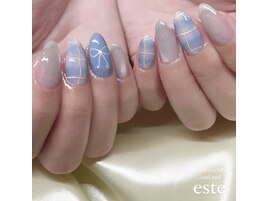 チェックネイル &nbsp;&nbsp;&nbsp;&nbsp;ネイル 国立