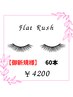 【新規】フラットラッシュ60本　￥5200→￥4200