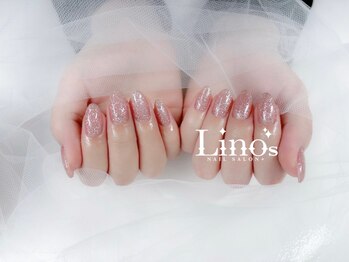 リノズネイルサロンプラス(Lino's Nail Salon +)/ピンクフラッシュネイル☆