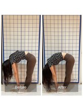 ナナイロ(nanairo)/ピラティスビフォーアフター