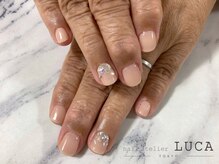ネイルアトリエルカ(nail atelier LUCA)/R-146 大人可愛いハートネイル