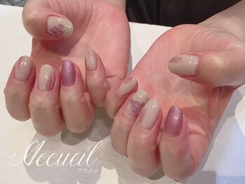 アクイユ 銀座店(ACCUEIL)/ぶどうネイル