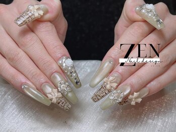 ゼン ネイル デザイン 池袋(ZEN NAIL DESIGN)/* 長 さだしやり放題×つけ放題
