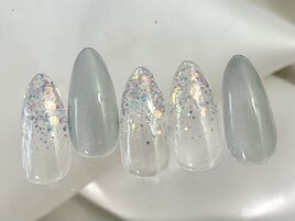 シンプルネイル¥8500~ No.2