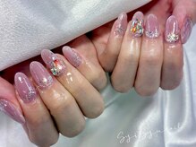 ネイルアンドアイラッシュ シシュ なんば本店(nail&eyelash SyiSyu)/ストーンアート 