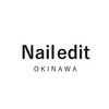 Nail edit OKINAWAのお店ロゴ