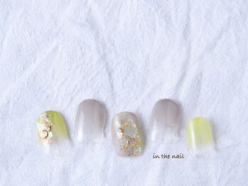 イン ザ ネイル(in the nail)/ホイルニュアンスアートネイル