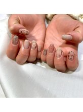 ネイル アヴァンス JR和歌山店(Nail AVANCE.)/ガーリー落書きネイル