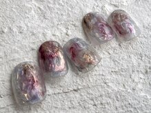 アイネイルズ 池袋店(I-nails)/くすみボルドーニュアンス