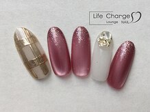 ライフチャージ(LifeCharge)/チェックネイル