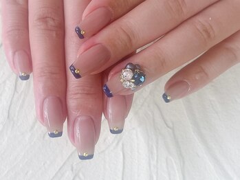 スキニーフレンチネイル