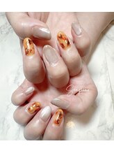 シーペアー(Sea pear)/べっ甲ネイル♪♪