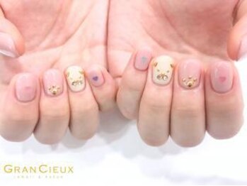 クアトログランシュ 青葉台(QUATRO×GranCieux)/ピンク×ワンコネイル