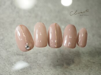 ネイルクローゼット(Nail Closet)/12月 Monthly Design
