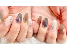 ネイル シスター(nail sister)/大理石ネイル