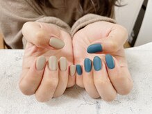 キキネイル たまプラーザ店(kikinail)/ちぐはぐマットワンカラー