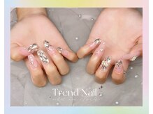 トレンドネイルスタジオ(Trend Nail Studio)/120分のチップ長さ出し+付け放題