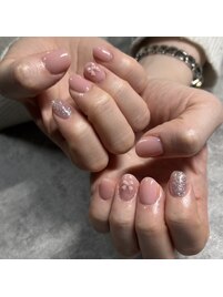 ミニりぼんネイル