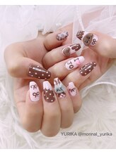 リアンド(Li&)/3Dネイル×チョコレートネイル