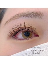 バニーアイズ 銀座店(Bunny eyes GINZA)/フラットマットラッシュ140本