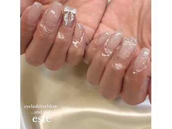 ラミュウ 国立(LA.MIU)/リボンネイル ネイル 国立