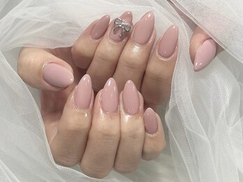 エマネイル 奈良橿原店(EmaNail)/ワンカラー＋パーツ追加