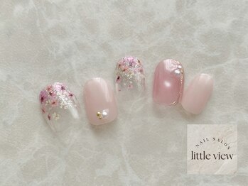 リトルビュー(little view)/押し花グラデ ¥11980
