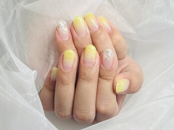 ラーシューシュ(la-chou-chou)/シンプルネイルコース　¥5500