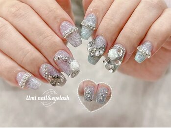 ユミ 池袋(Umi)/レースデザインネイル