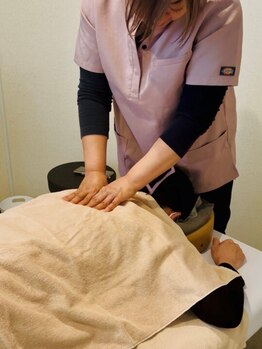 強もみが自慢のサロン