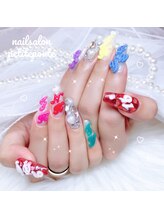 プティポルト(petite porte)/2PM♪立体ロゴ推し活ネイル