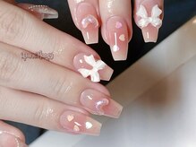 ダークハニー 池袋店(Dark Honey)/リボンはあとピンクチーク