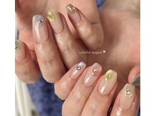 ハチマルイチネイル(801nail)の雰囲気（持ち込みデザイン　¥10500～）