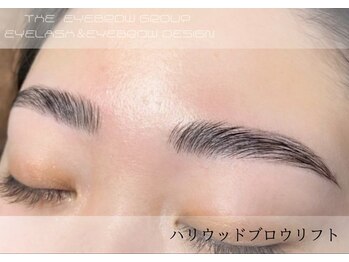 ザ アイブロウ 大宮店(THE EYEBROW)の写真/【次世代アイブロウメニュー☆ハリウッドブロウリフトに注目♪】毛流れ矯正でクセをとりブラシで理想の眉に