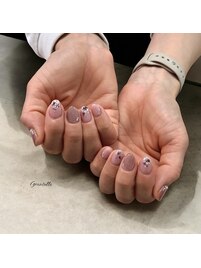 押し花ネイル
