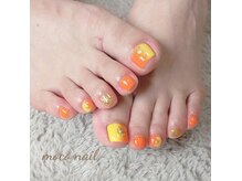 モコネイル(moco nail)の雰囲気（【フット】10本デザイン(持ち込み)のお客様ネイルです♪）