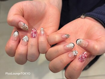 プルースラウンジ トウキョウ(Plus Lounge TOKYO)の写真/大人のためのカジュアル・POPなデザイン豊富*【フィルイン/パラジェル対応】持ち込みアート大歓迎★[原宿]