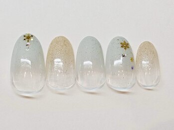 アビー グランデュオ立川店(abbie)/スノーグラデ