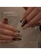 ネイルファンミィ(nail_fan_mi)の写真/“ちゅるん”と。とけこむ大人ブラウン ◎ 長さ出しで折れた爪も無かったことに◎