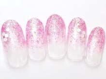 リボン 立川店(Ribbon)/定額SimpleArt6700円+tax お花