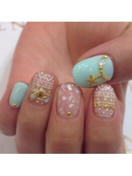 クリスタルネイル ボンベルタ橘店(CRYSTAL NAIL)/アートネイル